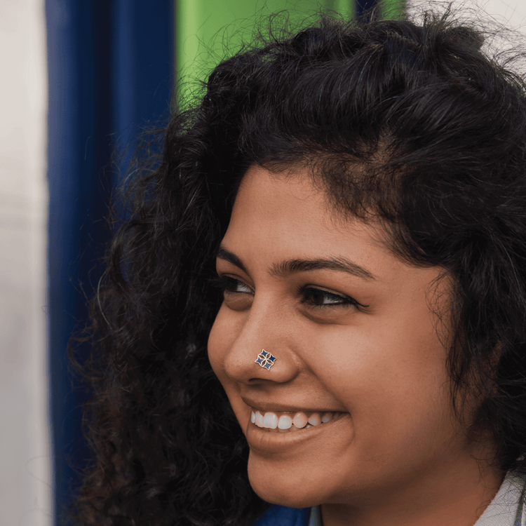 Athangudi 18 - Mookuthi - nose ornaments