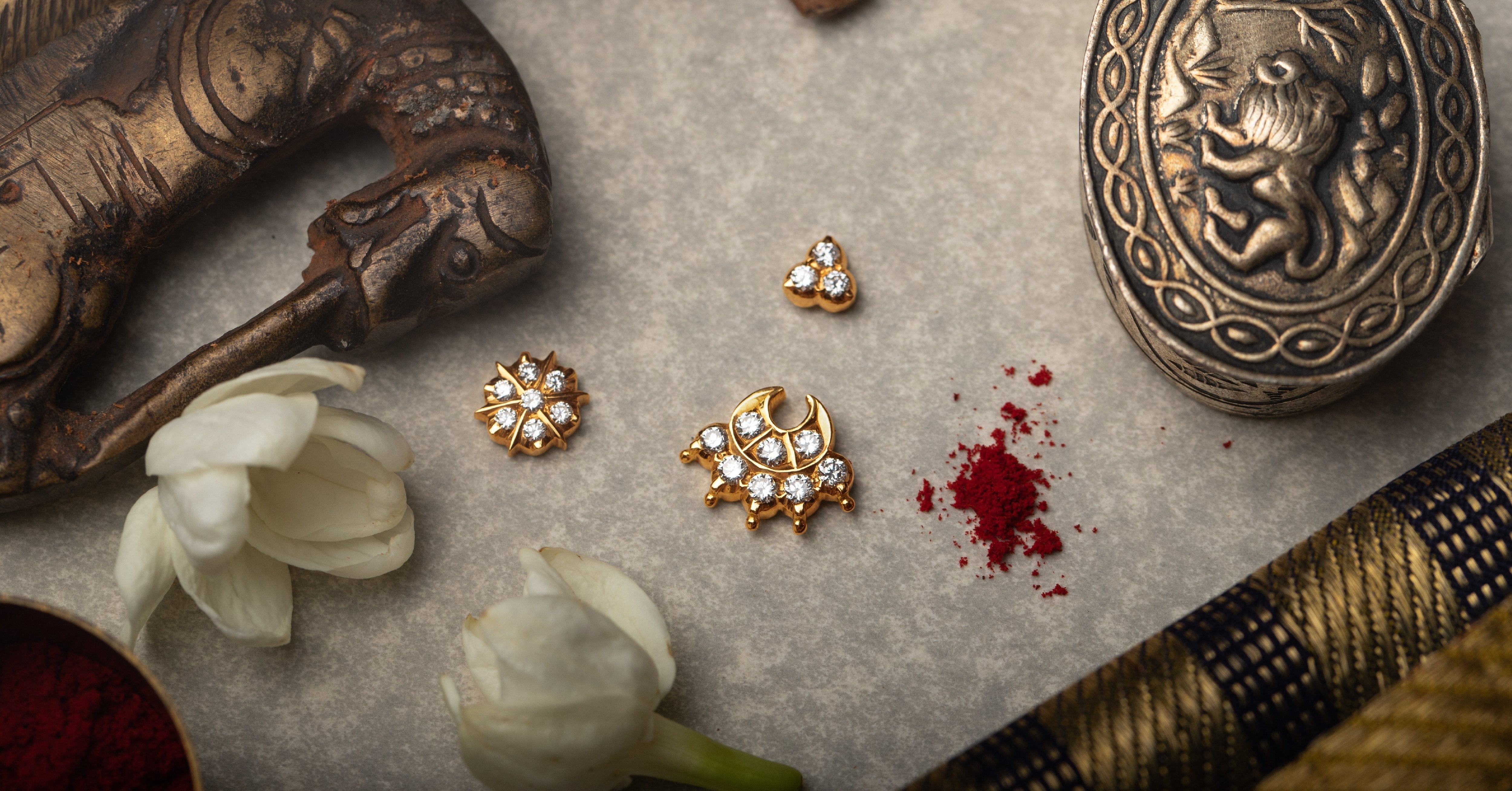 Shop Gold Nose Rings Rooted in Indian Craft | Mookuthi