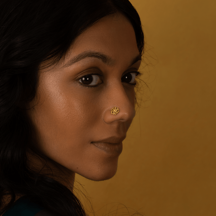 Kolam 05 - Mookuthi - nose ornaments