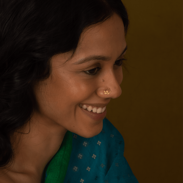 Kolam 06 - Mookuthi - nose ornaments